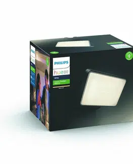 Svítidla Philips HUE 17436/30/P7 venkovní reflektorová lampa Welcome 1x15W|2700K|IP44 