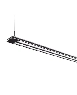 Závěsná světla LTS Závěsné svítidlo Trentino II LED, 156 W, černá barva