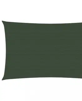 Stínící textilie Stínící plachta obdélníková HDPE 2,5 x 3,5 m Dekorhome Světle zelená