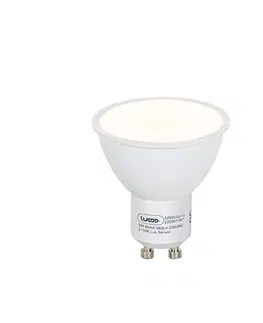 Zarovky GU10 LED lampa senzor světlo-tma 5W 380 lm 2700K