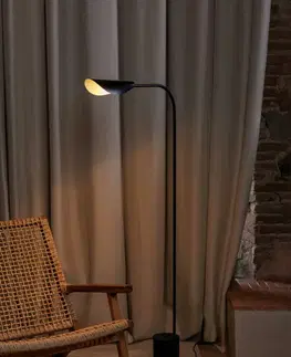 Stojací lampy se stínítkem FARO LIGGERA stojací lampa, černá