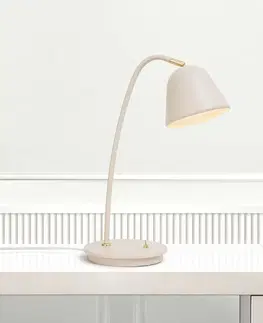 Stolní lampy na noční stolek Nordlux Stolní lampa Fleur s krásnými mosaznými detaily