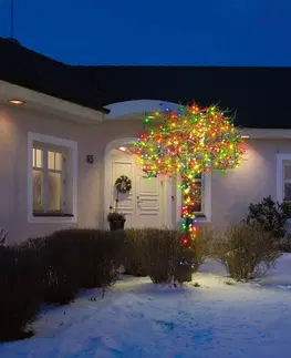 Světelné řetězy Konstsmide Christmas Barevný LED mikro světelný řetěz se 180 světly