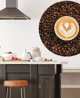 Samolepky na zeď Samolepka na zeď do kuchyně - Káva