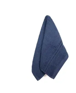 Ručníky Faro Bavlněný ručník Rondo 30x50 cm tmavě modrý