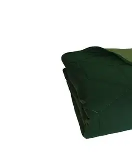 Přehozy Faro Oboustranný prošívaný přehoz BEDDO III 220x240 cm zelený