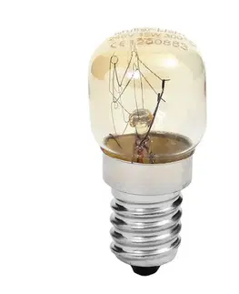 Žárovky Müller-Licht E14 15W žárovka do trouby, teplá bílá, čirá