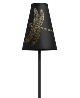 Lampičky Stolní lampa Nowodvorski TRIFLE 8077 černá/zlatá