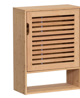Koupelnový nábytek Závěsná skříňka MARLENA H1D, bambus