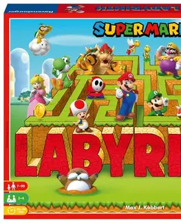 Hračky společenské hry RAVENSBURGER - Labyrinth Super Mario