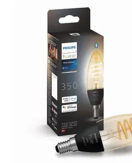 Žárovky Philips Hue White Ambiance 4.6W 550 Filament svíčka E14