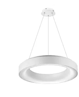 LED lustry a závěsná svítidla AZzardo Sovana závěsné LED svítidlo AZ3436 40W 2200lm CCT 2700K-6500K dimm bílé 45cm