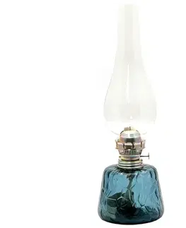 Lampy Floriánova huť Petrolejová lampa POLY 38 cm kouř 
