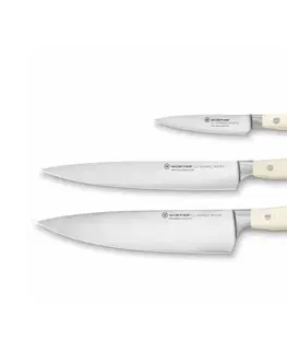Sady nožů Wüsthof classic Ikon Creme sada kuchyňských nožů 3ks
