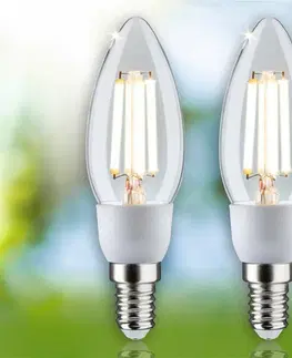 LED žárovky PAULMANN Eco-Line Filament 230V LED svíčka E14 3x2,5W 3000K čirá
