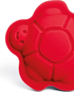 Hry na zahradu Bigjigs Toys Silikonové formičky CHERRY červené