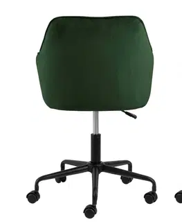 Kancelářská křesla Dkton Kancelářská židle Alarik zelená