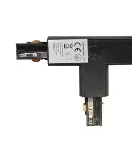 Svítidla  Konektor pro svítidla v lištovém systému 3-fázový TRACK černá typ T 