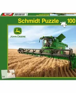 Puzzle Schmidt Puzzle Kombajn John Deere S690, 100 dílků