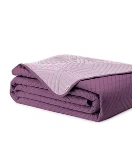Přehozy Přehoz na postel AmeliaHome SOFTA fialový, velikost 170x210