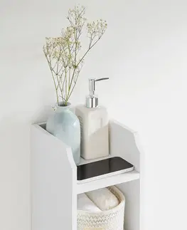 Koupelnový nábytek SONGMICS Koupelnová skříňka Vasagle TEIS bílá