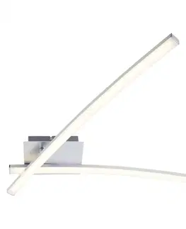 Designová stropní svítidla BRILONER LED stropní svítidlo 78 cm 2x9W 1400lm hliník BRI 3164-029