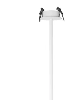 Moderní bodová svítidla Nova Luce Vestavné výklopné svítidlo Brando - max. 10 W, GU10, pr. 60 x 590 mm, bílá NV 7409601