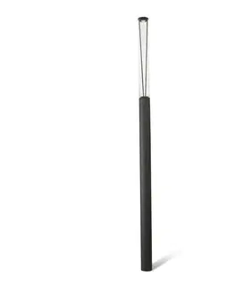 Stojací svítidla FARO RUSH sloupková lampa, tmavě šedá, 3.7M 2700K 360st wide DALI