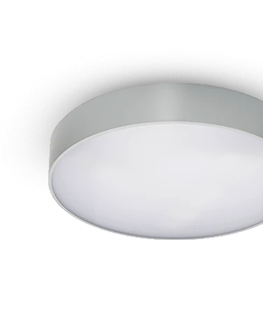 Stropní kancelářská svítidla NASLI stropní svítidlo Amica LED pr.85 cm 106 W stříbrná