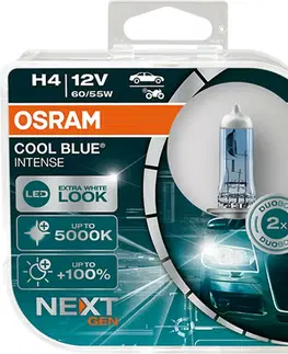 Autožárovky OSRAM H4 cool blue INTENSE Next Gen 64193CBN-HCB 60/55W 12V duobox