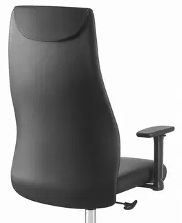 Kancelářské křesla Otočná kancelářská židle HC-1026 BLACK