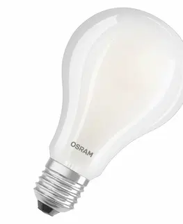 LED žárovky OSRAM LEDVANCE LED CLASSIC A 200 P 24W 840 FIL FR E27 4099854069918