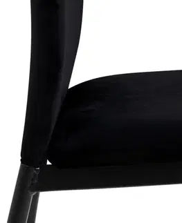 Židle Actona Jídelní židle Demina černá