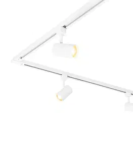 Listove osvetleni Moderní 1-fázový kolejnicový systém s 10 bílými skvrnami - Jeana