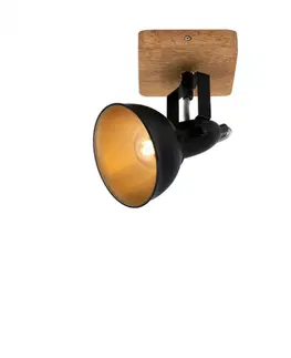 Industriální bodová svítidla BRILONER Bodové svítidlo 15,7 cm 1x E14 25W černá BRI 2901-015