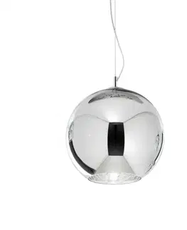 Moderní závěsná svítidla Závěsný lustr Ideal Lux Discovery Fade SP1 149592 šedý 30cm  