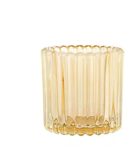 Svícny Altom Skleněný svícen na čajovou svíčku Tealight pr. 7,5 cm, žlutá