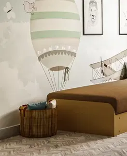Postele Artelta Jednolůžková postel PARYS hnědá | 80 x 190 cm Barva: Levá / Sawana 14
