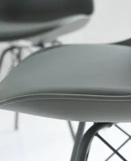 Židle Jídelní židle 4 ks IKAROS Dekorhome Bílá / zlatá