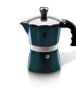 Automatické kávovary Berlinger Haus Konvice na espresso 3 šálky Aquamarine Metallic Line