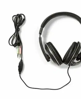 Elektronika Nedis CHST200BK HEADSET sluchátka s mikrofonem