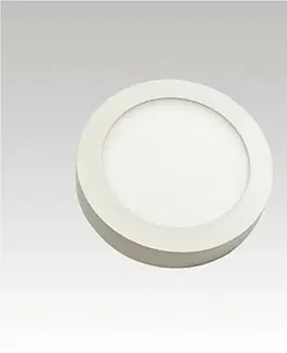 LED nástěnná svítidla NBB RIKI-P LED 230-240V 12W 4000K, bílé, pr.175x40mm IP40 253400041