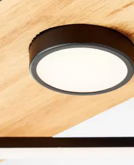 Stropní svítidla Brilliant LED stropní světlo Woodbridge, jeden zdroj