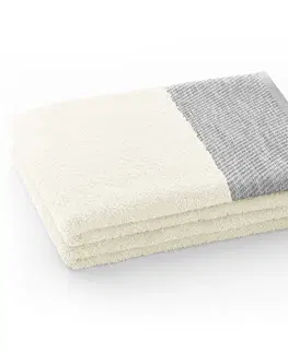 Ručníky Bavlněný ručník AmeliaHome Aria bílý, velikost 70x140