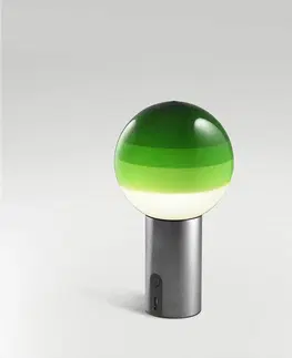 Stolní lampy Marset MARSET Dipping Light stolní lampa zelená/grafit