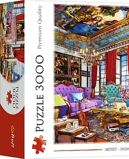Hračky puzzle TREFL - Puzzle 3000 - Pařížský palác