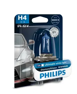 Autožárovky Philips H4 12V 60/55W P43t DiamondVision 1ks blistr 12342DVB1