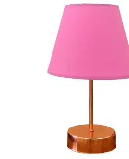 Lampy  Stolní lampa 1xE27/60W/230V měděná 