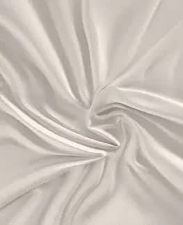 Prostěradla Kvalitex Saténové prostěradlo Luxury collection, bílá, 80 x 200 cm