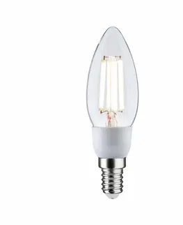 LED žárovky PAULMANN Eco-Line Filament 230V LED svíčka E14 2,5W 4000K čirá